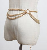 Fashion Decorative Dress With Skirt Belt Accessories