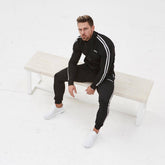 Side Webbing Zipper Hoodless Fitness Sports Jacket Top