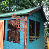 European Craft Handmade Metal Windmill