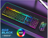 Комплект светящейся клавиатуры и мыши Kuiying T6RGB