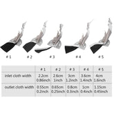 Industrial sewing machine flat car A10 wrapping drum double wrapping pulling drum faucet wrapping device