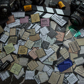 Mr.paper 40Pcs 8 stili Retro Time Travel Series Deco diario materiale adesivo Scrapbooking Planner cancelleria scuola decorativa