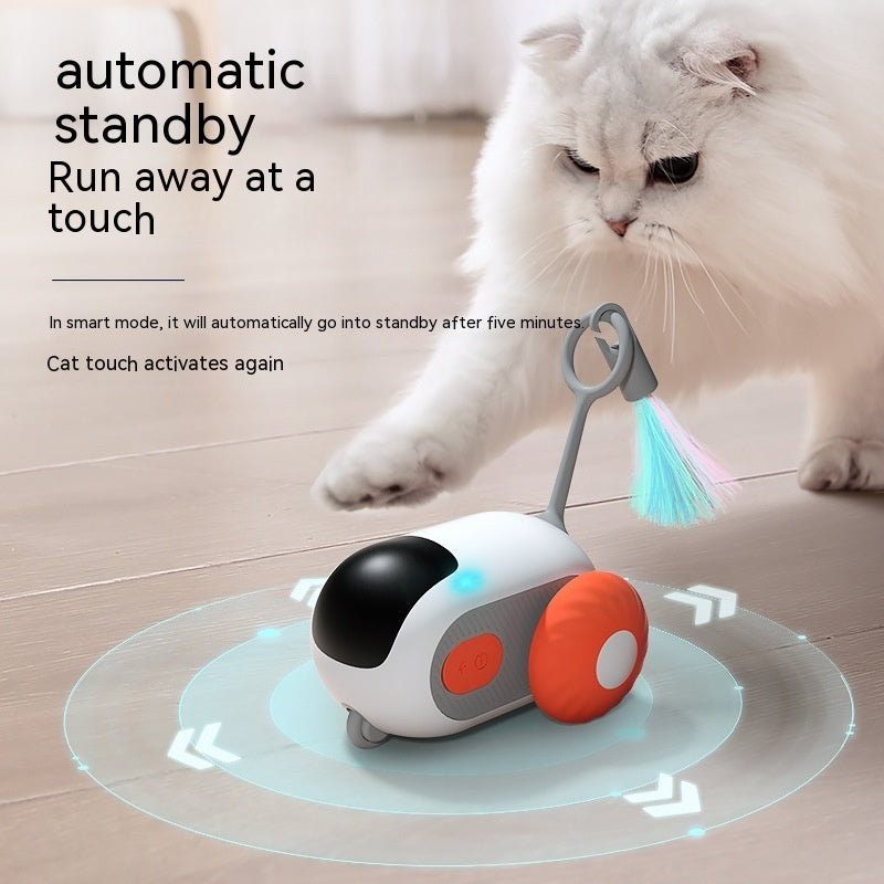 Remote Control Interactive Cat Car Toy USB Charging Chasing Automatic Self-moving Remote Smart Control Car Interactive Cat Toy Pet Products Remote Control Interactive Cat Car Toy USB Charging Chasing Automatic Self-moving Remote Smart Control Car Interactive Cat Toy Pet Products