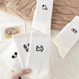 Socks For Women Mid-calf Length Socks Thin