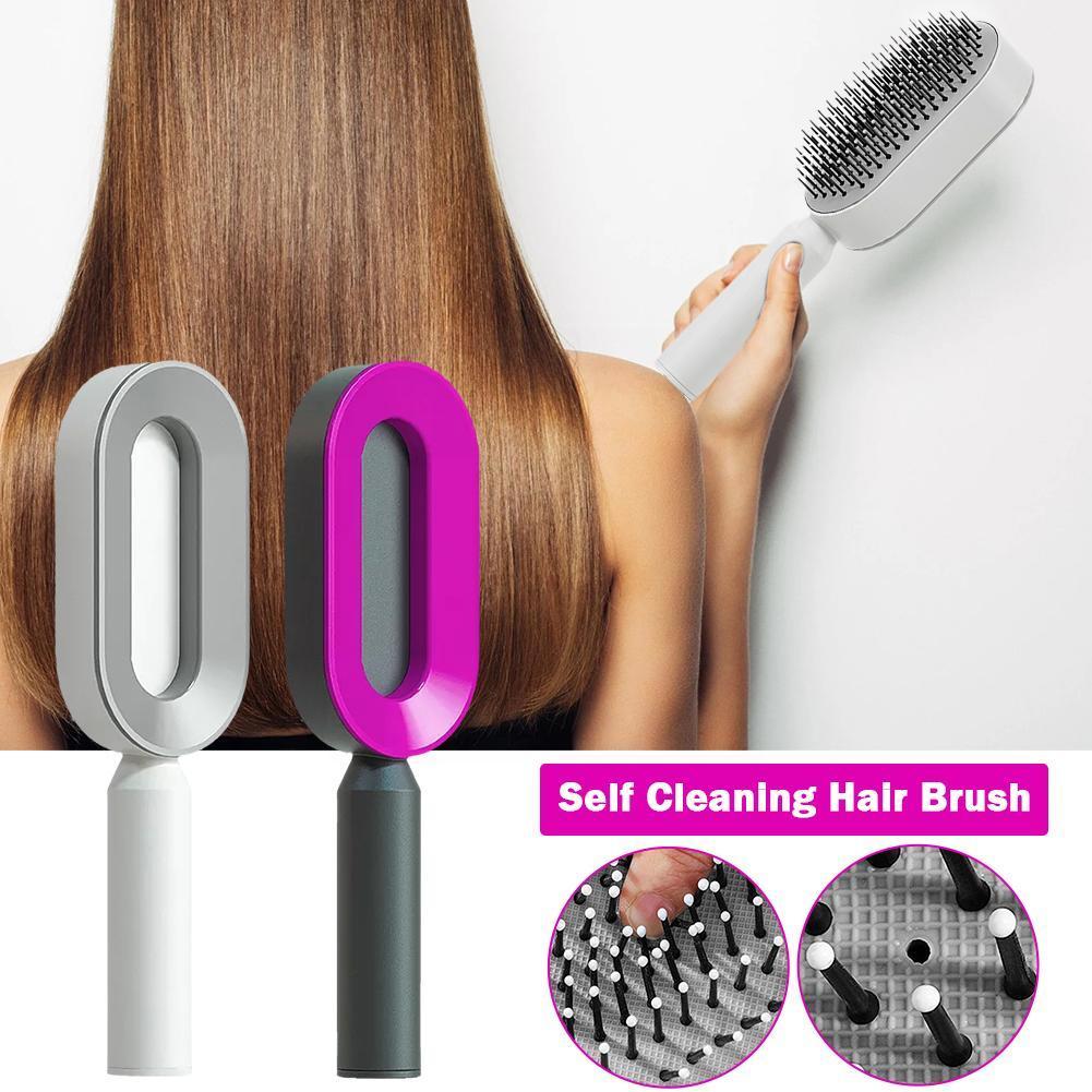 Women Fashion 3D Hair Growth Comb Hairbrush Self-Cleaning Hair Brush  Self Cleaning Hair Brush For Women Massage Scalp Promote Blood Circulation Anti Hair Loss Women Fashion 3D Hair Growth Comb Hairbrush Self-Cleaning Hair Brush  Self Cleaning Hair Brush For Women Massage Scalp Promote Blood Circulation Anti Hair Loss