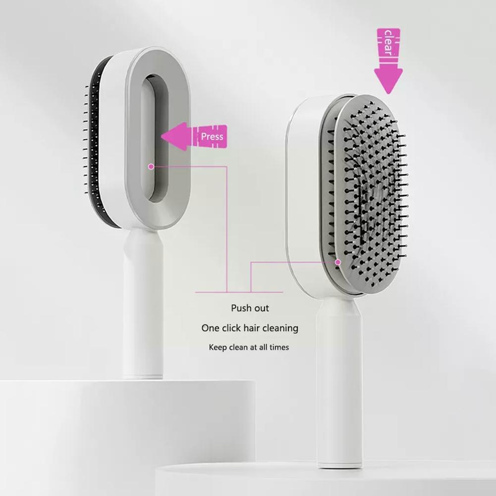 Women Fashion 3D Hair Growth Comb Hairbrush Self-Cleaning Hair Brush  Self Cleaning Hair Brush For Women Massage Scalp Promote Blood Circulation Anti Hair Loss Women Fashion 3D Hair Growth Comb Hairbrush Self-Cleaning Hair Brush  Self Cleaning Hair Brush For Women Massage Scalp Promote Blood Circulation Anti Hair Loss