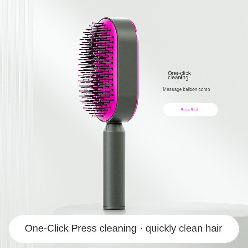 Women Fashion 3D Hair Growth Comb Hairbrush Self-Cleaning Hair Brush  Self Cleaning Hair Brush For Women Massage Scalp Promote Blood Circulation Anti Hair Loss Women Fashion 3D Hair Growth Comb Hairbrush Self-Cleaning Hair Brush  Self Cleaning Hair Brush For Women Massage Scalp Promote Blood Circulation Anti Hair Loss