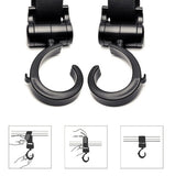 2pcs Lot Baby Stroller Accessories 360 Basket Stroller Hook Multifunctional Baby Stroller Hooks Accessories Useful Hanger Hooks