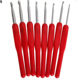 Knitting tools, sweater needles, soft handle crochet, imitation cola crochet, a set of 8 bags