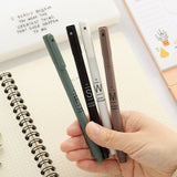 stationery black ink signature pen