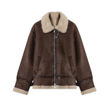 Куртаи озод ва гарми зимистонаи мардона бо гиребони рости дар рун пахтагин