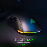 Mechanical wired computer mouse