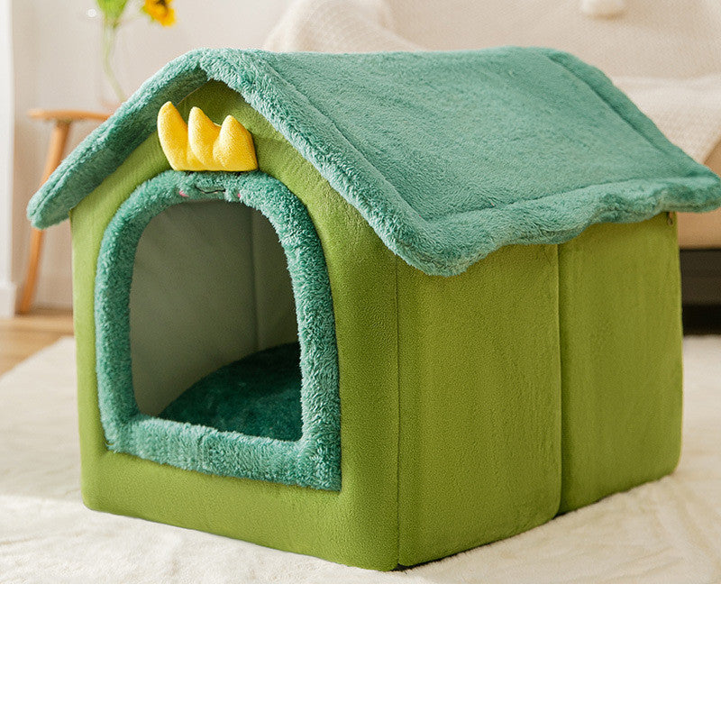 Foldable Dog House Pet Cat Bed Winter Dog Villa Sleep Kennel Removable Nest Warm Enclosed Cave Sofa Pets Supplies Foldable Dog House Pet Cat Bed Winter Dog Villa Sleep Kennel Removable Nest Warm Enclosed Cave Sofa Pets Supplies
