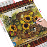 Mosaic Cross Stitch Needlework Wall Art