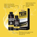 HOMONTH Car Plastic Cleaning Care Suit Interior Decontamination Dustproof Polishing