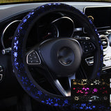 Hot Gilded Snowflake Car Steering Wheel