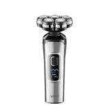 Washed LCD Digital Display New Rechargeable Floating Shaver