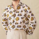 Spring Summer Thin Draped Breathable Long Sleeve Shirt