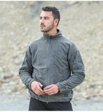 Куртаи мардонаи пашми бо куртаи фустии Liner бо кардиган