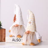 New Scandinavian Large-nosed Faceless Rudolph Decorative Dolls