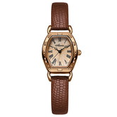 Women's Retro Small Barrel Quartz Watch