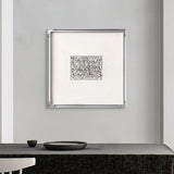 Modern Simple Black And White Line Decorative Painting
