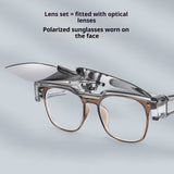 Men's And Women's UV Protection Clamshell Sunglasses