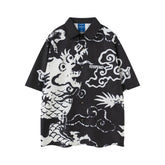 Retro Trendy Unique Casual Loose Shirt