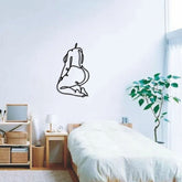 Craft Art Wall Metal Crafts Men Women Iron Craft Hanging Decorations