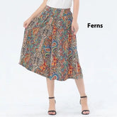 Summer New Chiffon Casual Cropped Loose Trousers