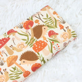 Nordic Style Small Animal Print Handmade DIY Clothing Dress Fabric Pure Cotton