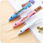 Baby Safety Care Cartoon Fish Multifunctional Spoon Steak Ear Cleaner