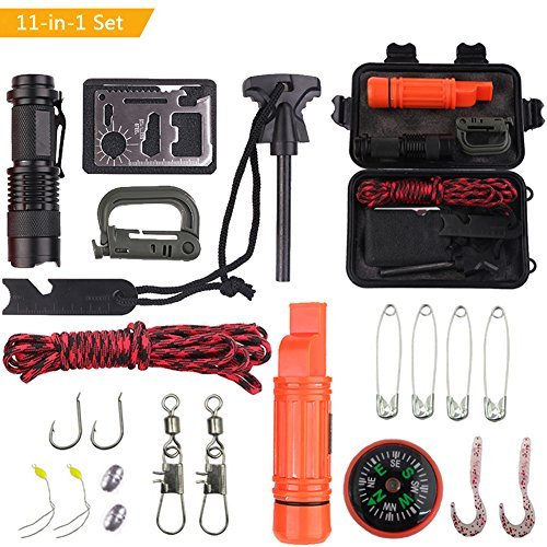 Outdoor Travel SOS Equipment Adventure Survival Tool Set Multifunction Field Survival First Aid Box Fishing Accessories Outdoor Travel SOS Equipment Adventure Survival Tool Set Multifunction Field Survival First Aid Box Fishing Accessories