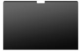 Magnetic Privacy Notebook Screen 16 Inch Privacy Film