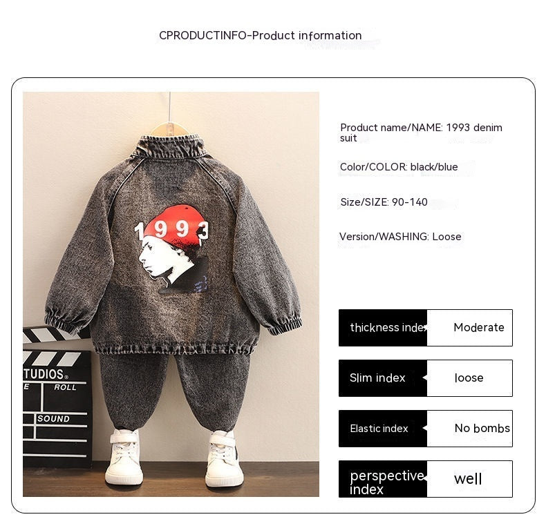 Boys Spring Clothing New Clothes Fashionable Handsome Children's Clothing Boys Spring Clothing New Clothes Fashionable Handsome Children's Clothing