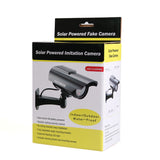 Solar-powered fake camera