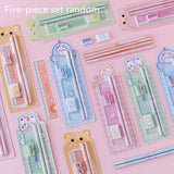 Girl School Supplies Set Gift Box Gift Bag Primary School Pupil Pencil Stationery