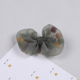 Children's hair accessories net yarn colored hairpins