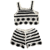 Cutout Sling Summer New Fashion Crochet Knitting Suit