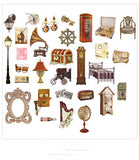 A Past Event Series Retro Creative Sticker for DIY