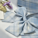 Small Plaid accessories of bow tie