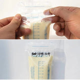 30 Pieces 250ml Milk Freezer Bags Mother Milk Baby Food Storage Breast Milk Storage Bag BPA Free Baby Safe Feeding Bags