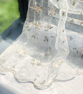 Embroidery Lace Fabric Lace Mesh Gauze Flower