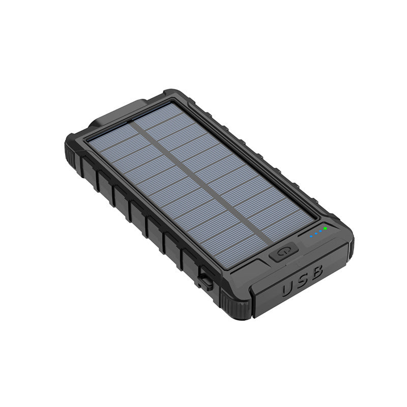New solar wireless power bank Outdoor PD fast charging ultra-large capacity 20000 mAh power bank New solar wireless power bank Outdoor PD fast charging ultra-large capacity 20000 mAh power bank