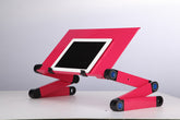 Adjustable Foldable Ergonomic Design Laptop Stand for Notebook Ultrabook Netbook or Tablet with Mouse Pad