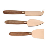 Stainless Steel Wooden Handle Cheese Scraper Fromage Tools