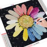 Diamond Making Daisy Painting Flower Embroidery Home Decoration