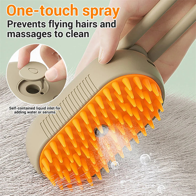 Cat Steam Brush Steamy Dog Brush 3 In 1 Electric Spray Cat Hair Brushes For Massage Pet Grooming Comb Hair Removal Combs Pet Products Cat Steam Brush Steamy Dog Brush 3 In 1 Electric Spray Cat Hair Brushes For Massage Pet Grooming Comb Hair Removal Combs Pet Products