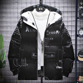 Men's Thick and Warm Cotton Clothing for Teens