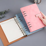 А5 Дафтарчаи фуҷур-барг ҷудошаванда Notepad Бизнес Вохӯрии офиси